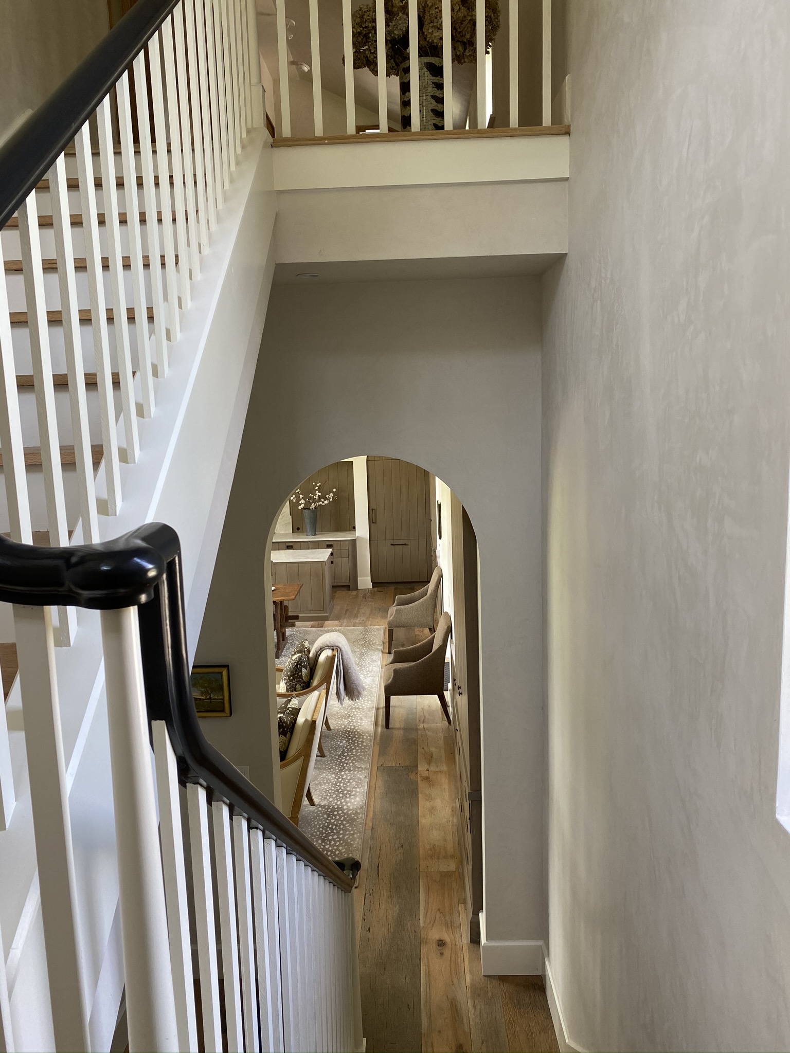 Interior with archway